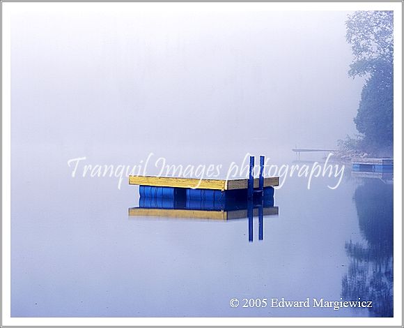 450517   Early morning fog on Chandler Lake